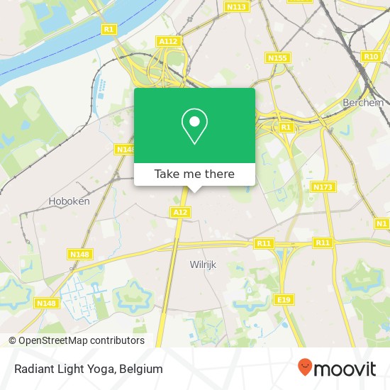 Radiant Light Yoga map