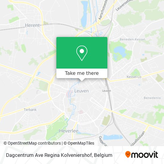 Dagcentrum Ave Regina Kolveniershof map