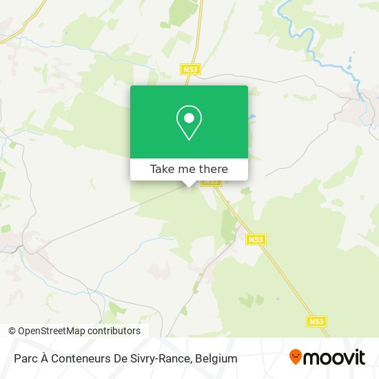 Parc À Conteneurs De Sivry-Rance plan