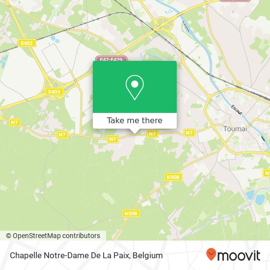 Chapelle Notre-Dame De La Paix map