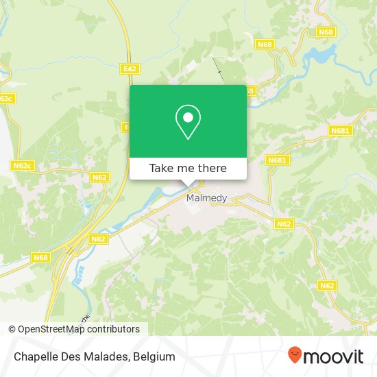 Chapelle Des Malades map