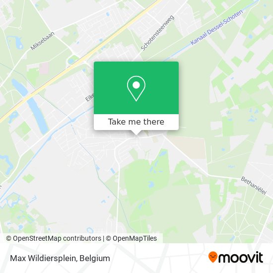 Max Wildiersplein map