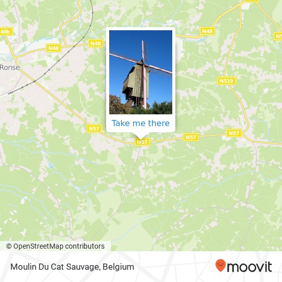 Moulin Du Cat Sauvage map