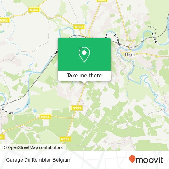 Garage Du Remblai map