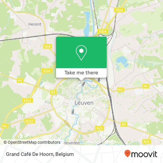 Grand Café De Hoorn map