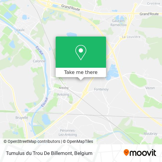 Tumulus du Trou De Billemont map