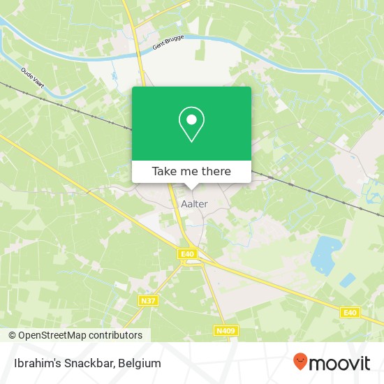 Ibrahim's Snackbar map