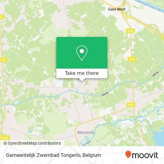 Gemeentelijk Zwembad Tongerlo map