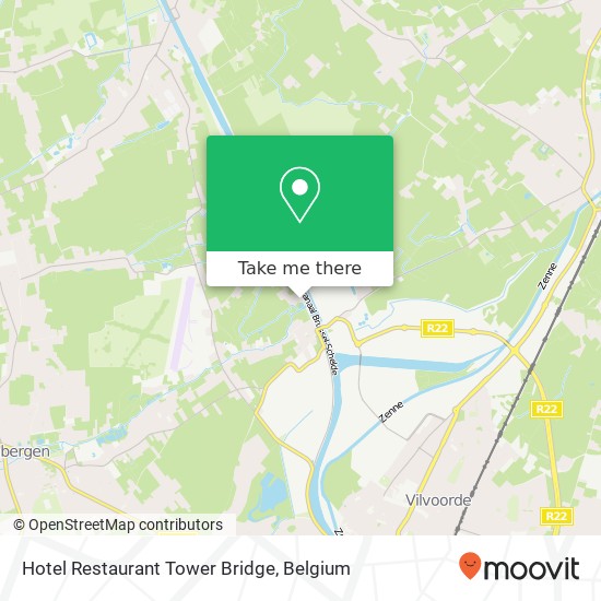 Hotel Restaurant Tower Bridge map