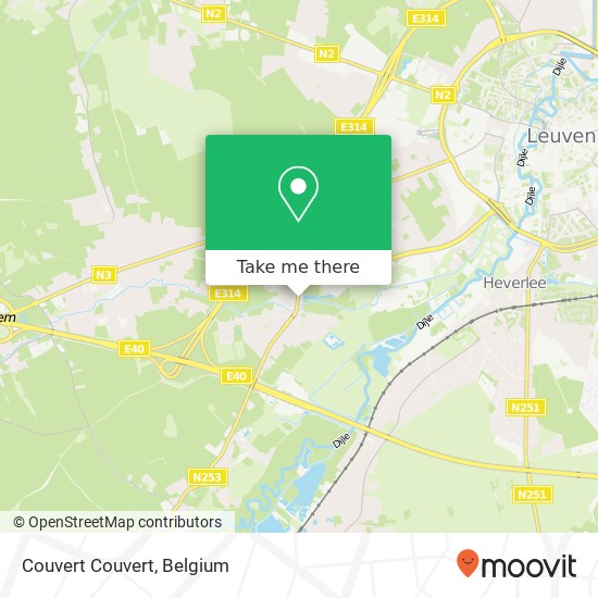 Couvert Couvert map