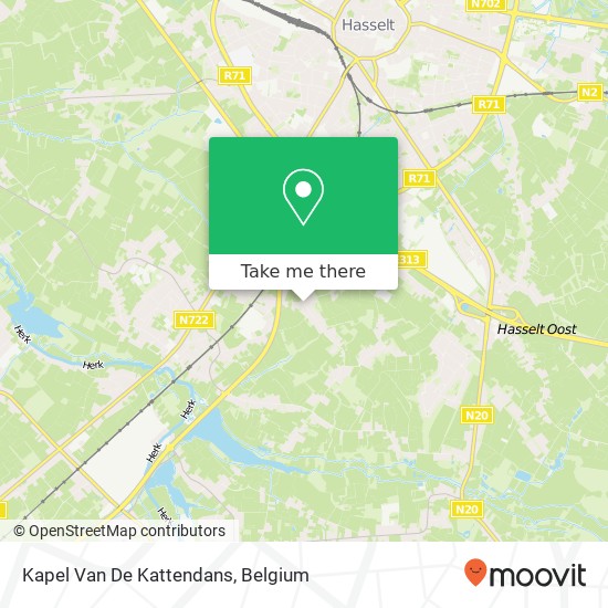 Kapel Van De Kattendans map