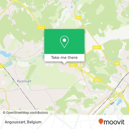 Angoussart map