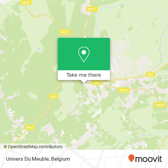 Univers Du Meuble map