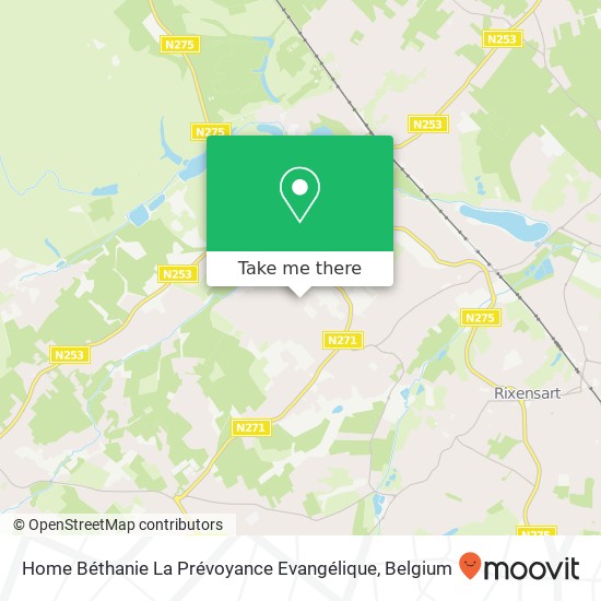 Home Béthanie La Prévoyance Evangélique map