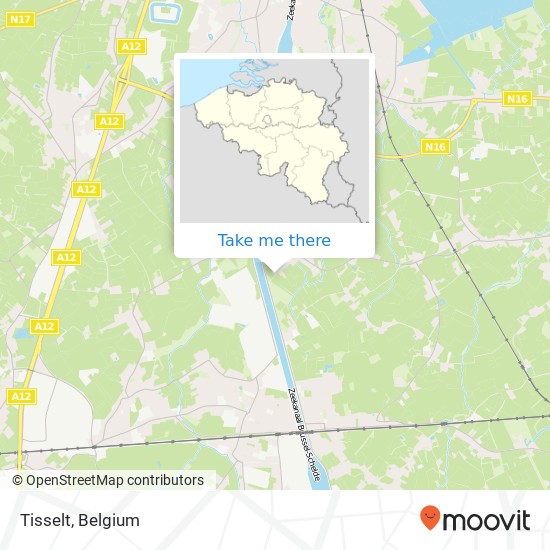 Tisselt map