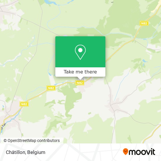 Châtillon map