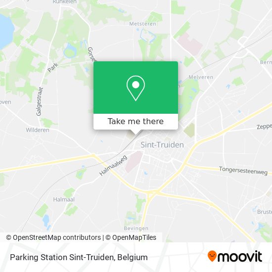 Parking Station Sint-Truiden map
