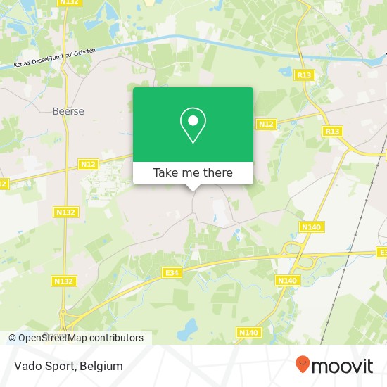 Vado Sport map