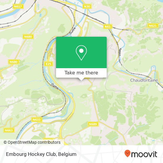 Embourg Hockey Club map