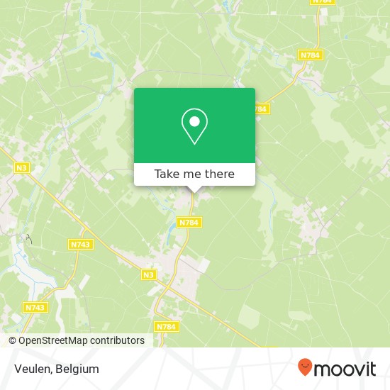 Veulen map