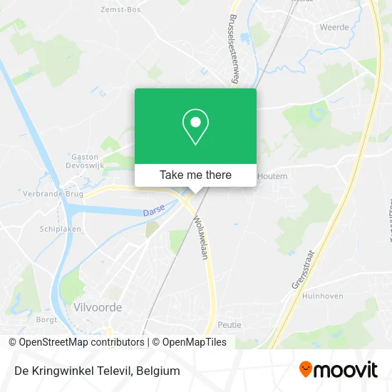 De Kringwinkel Televil map