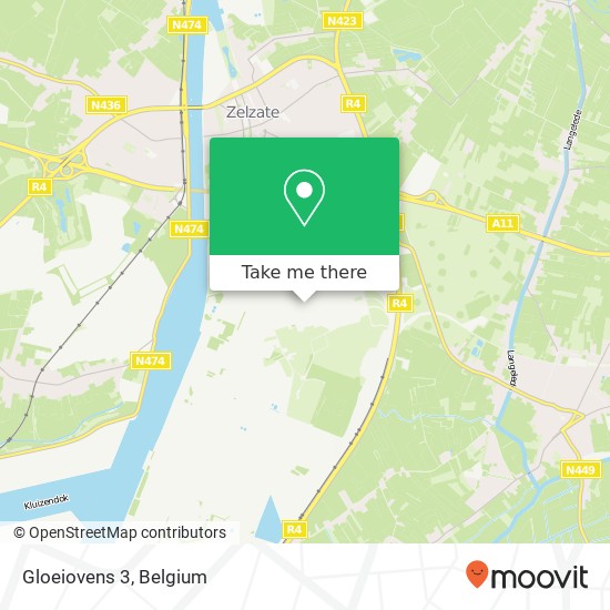 Gloeiovens 3 map