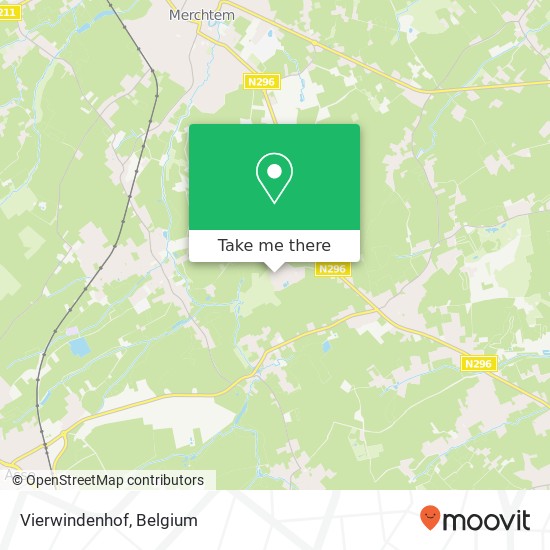 Vierwindenhof map