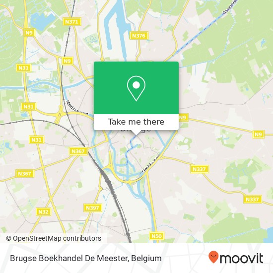 Brugse Boekhandel De Meester map