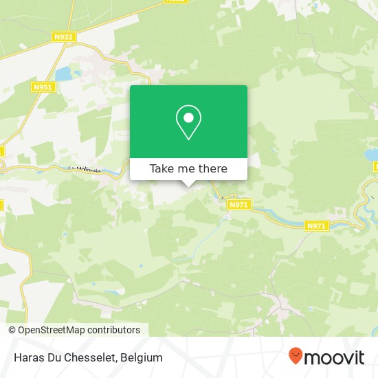 Haras Du Chesselet map