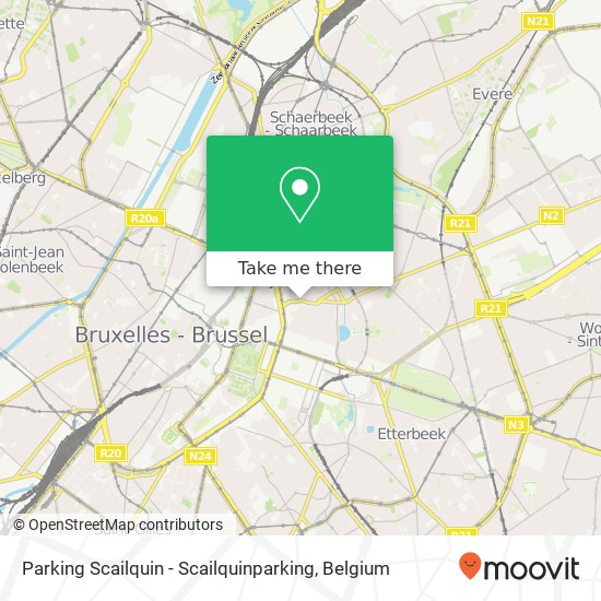 Parking Scailquin - Scailquinparking map