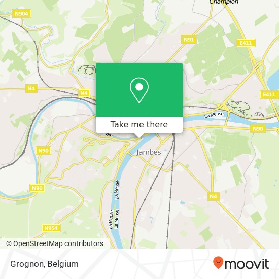 Grognon map