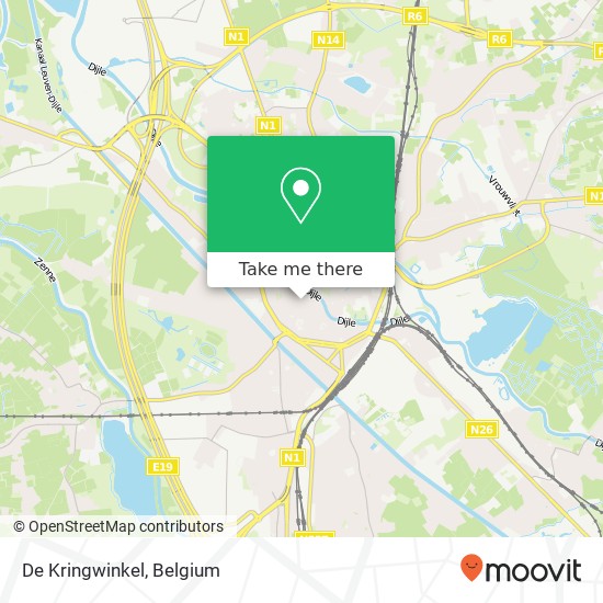 De Kringwinkel map