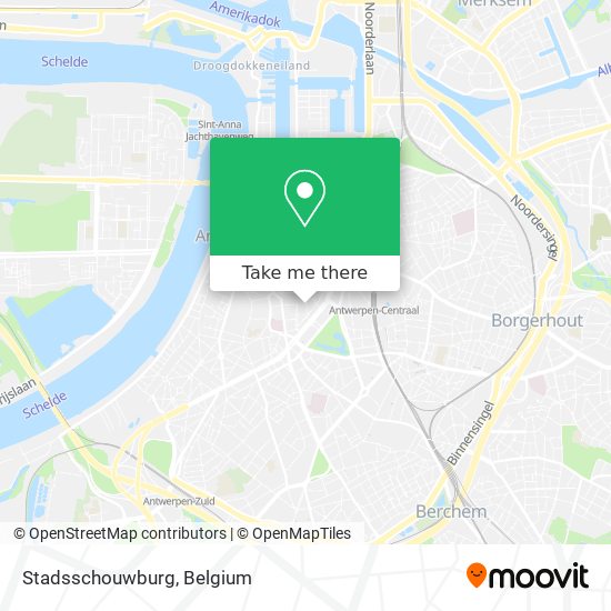 Stadsschouwburg map