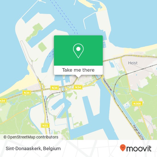 Sint-Donaaskerk map