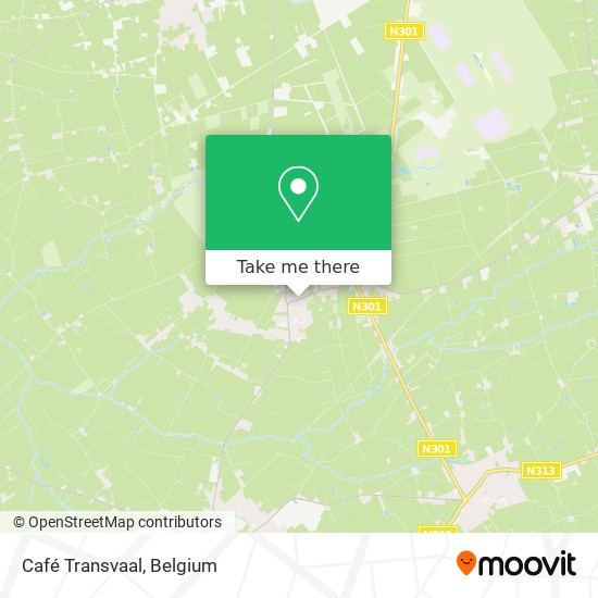Café Transvaal map