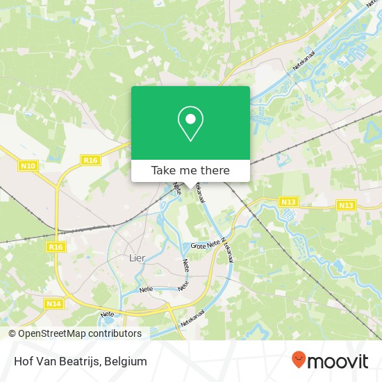 Hof Van Beatrijs map