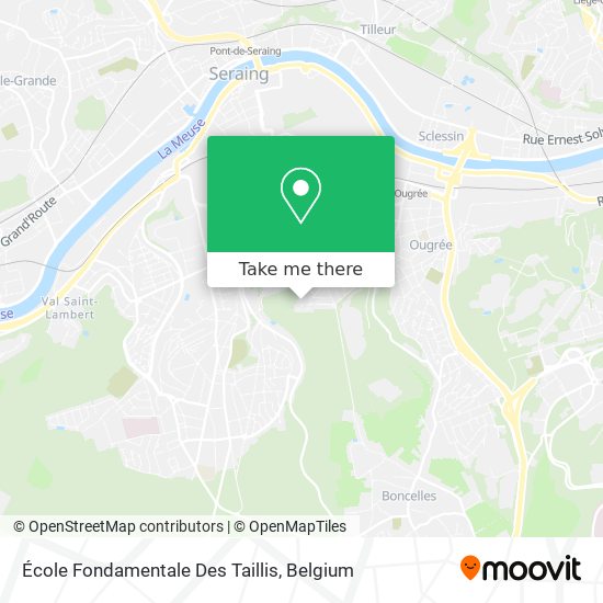 École Fondamentale Des Taillis map