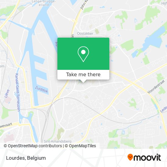 Lourdes map