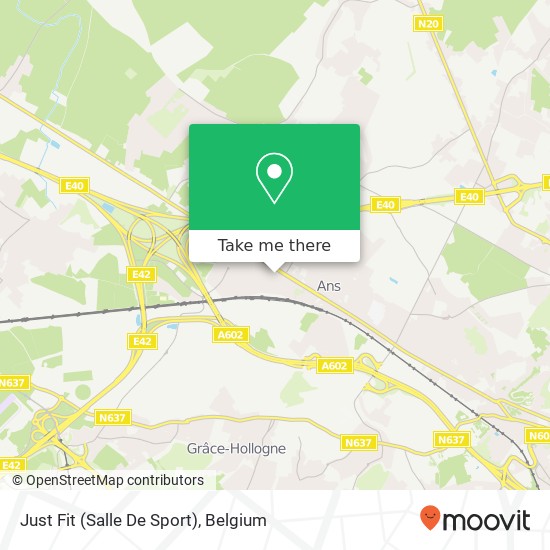 Just Fit (Salle De Sport) map