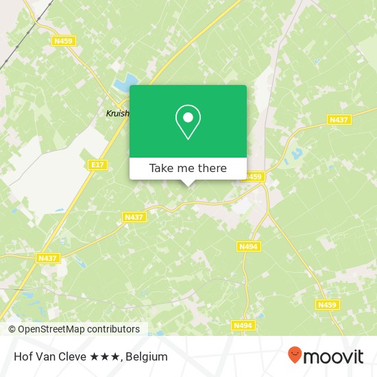 Hof Van Cleve ★★★ map