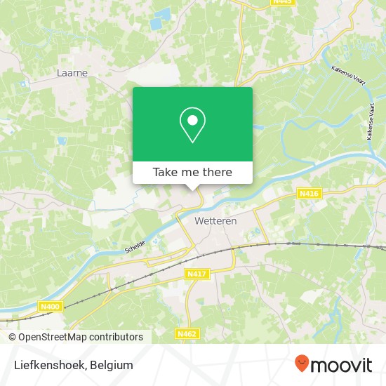 Liefkenshoek map