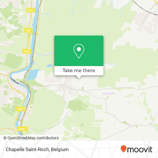 Chapelle Saint-Roch map