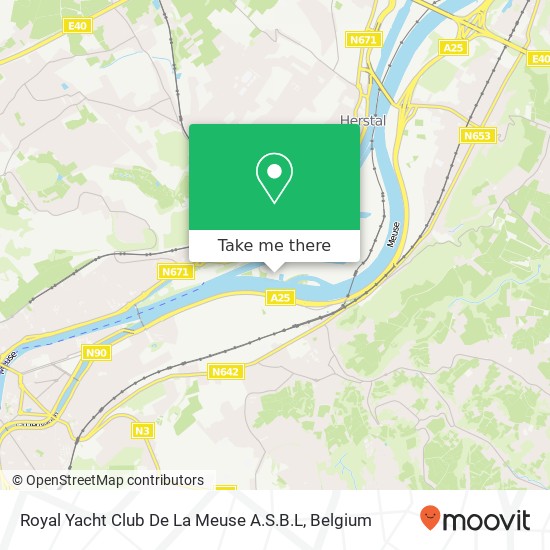 Royal Yacht Club De La Meuse A.S.B.L plan