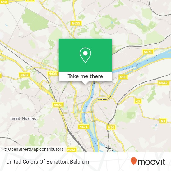 United Colors Of Benetton map