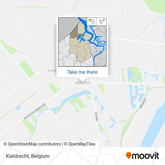 Kieldrecht map