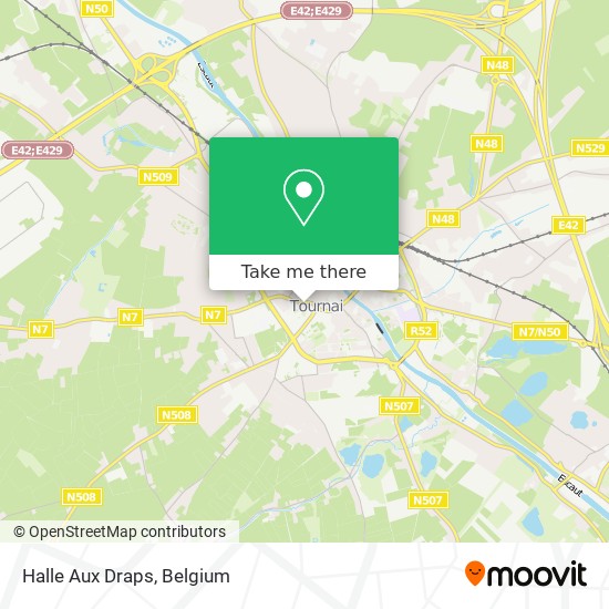 Halle Aux Draps map