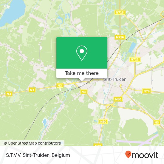 S.T.V.V. Sint-Truiden map