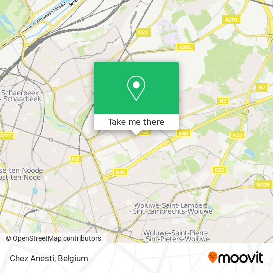 Chez Anesti map