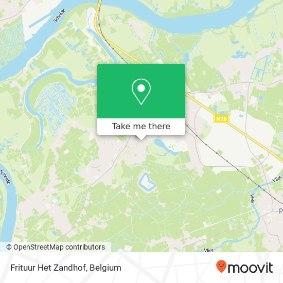 Frituur Het Zandhof map