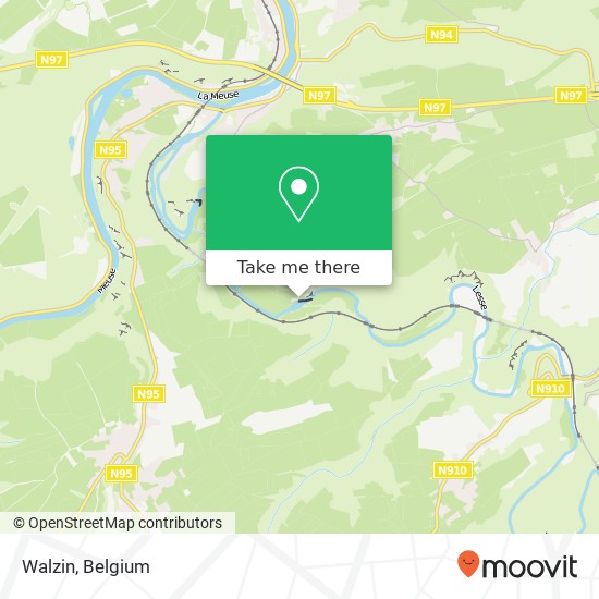 Walzin map